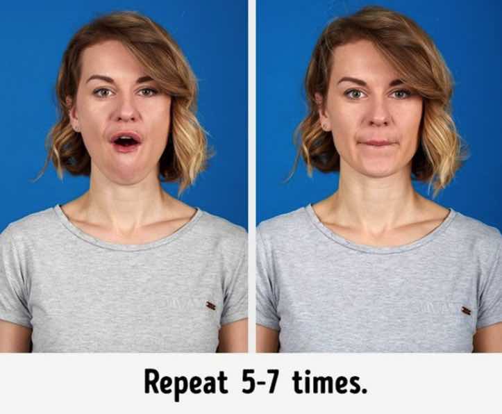 Most effective jawline cheap exercises