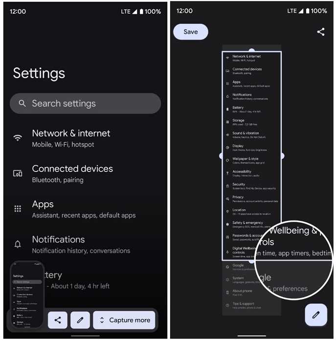 Android-12-Scrollable-Screenshot